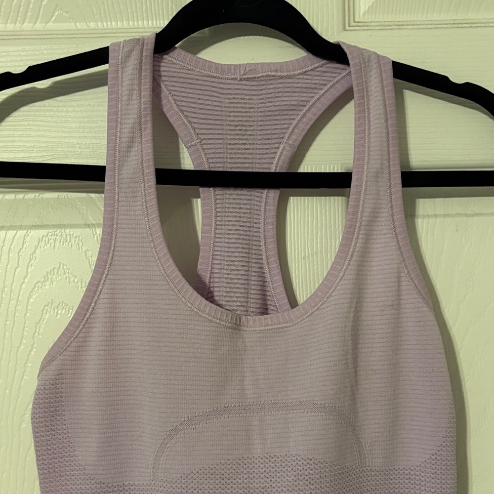 Lululemon Swiftly Tech Racerback Size 6 Lilac Quartz - Picture 3 of 9